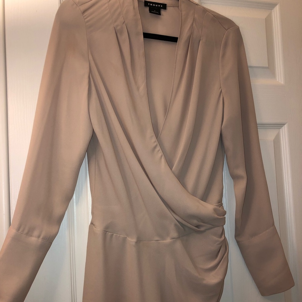 TROUVE TAN BLOUSE